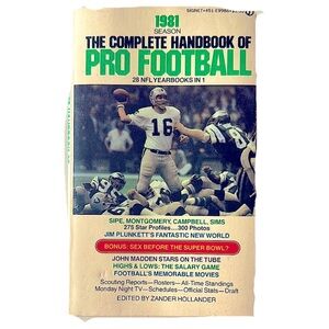 1981 Complete Handbook of Pro Football